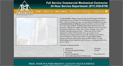 Desktop Screenshot of infinitycontractors.com
