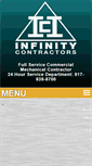 Mobile Screenshot of infinitycontractors.com